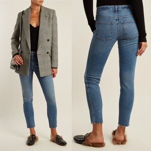 Khaite Alissa Boyfriend Faded Straight Slim Jean Size 28